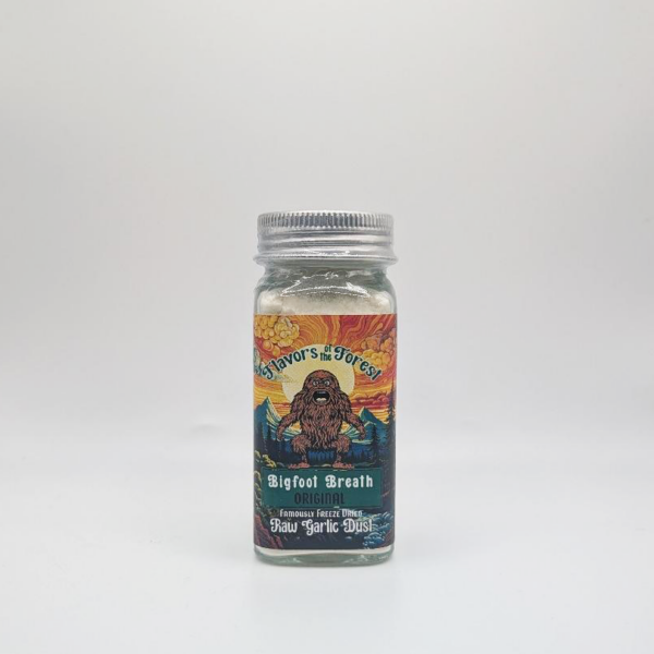 Original Bigfoot Breath Raw Garlic Dust
