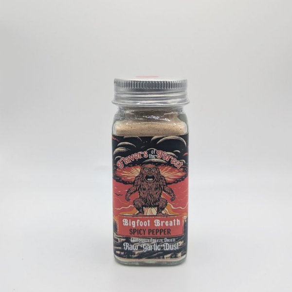 Spicy Bigfoot Breath Raw Garlic Dust