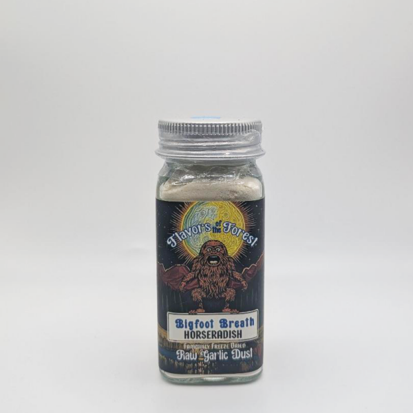 Horseradish Bigfoot Breath Raw Garlic Dust